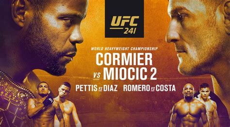 UFC 241: Cormier vs. Miocic 2 .